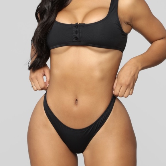 BLACK BIKINI FASHION NOVA - Picture 2 of 7
